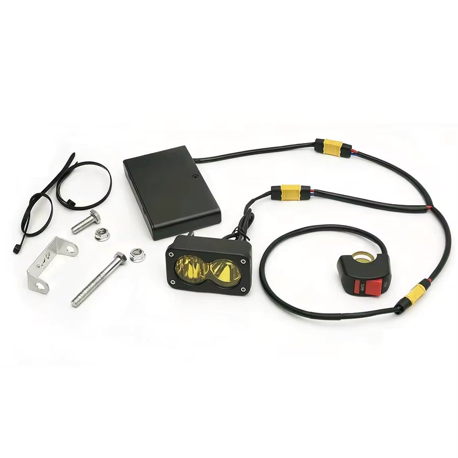 baja light for all bikes: yellow tint